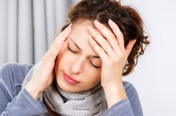 O desenvolvimento da osteocondrose cervical