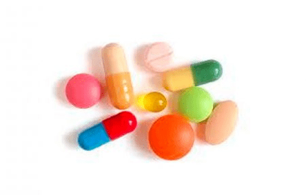 Comprimidos para o tratamento da dor nas articulações dos dedos